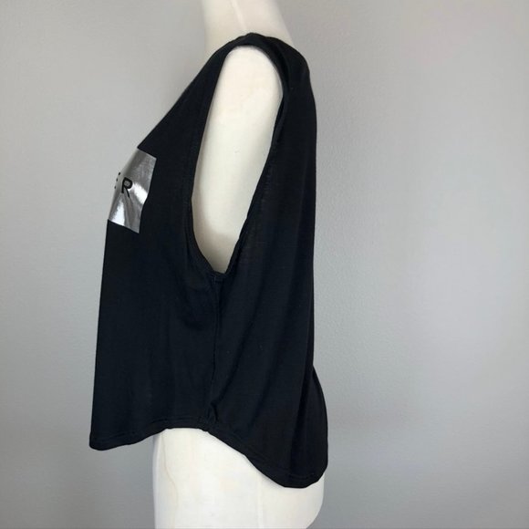 G Mini Silver Whatever Cropped Tank - Picture 4 of 6